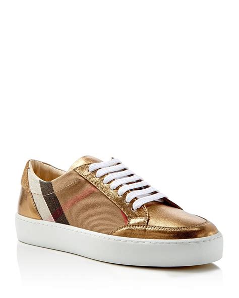 burberry women's salmond lace up sneakers|Burberry Salmond Lace Up Sneakers .